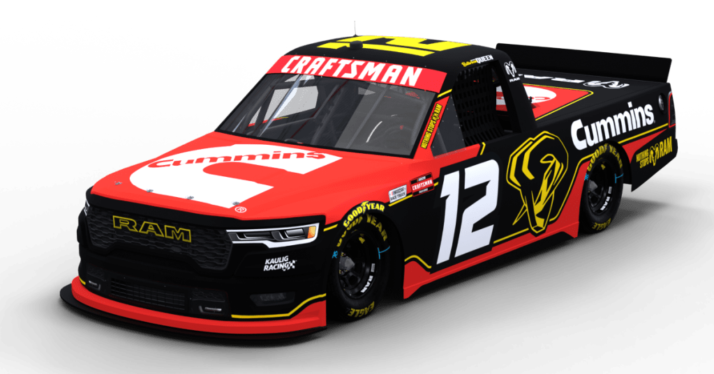 Cummins, Kaulig Racing strike new deal with Ram Craftsman Truck Series&nbsp;team