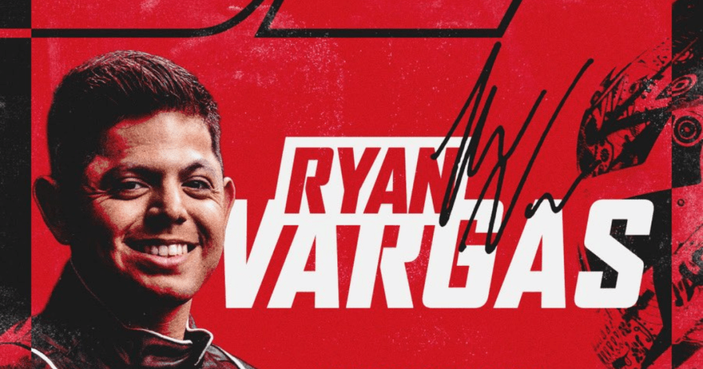 Journeyman NASCAR driver Ryan Vargas lands new role at Maples Motorsports for&nbsp;2026